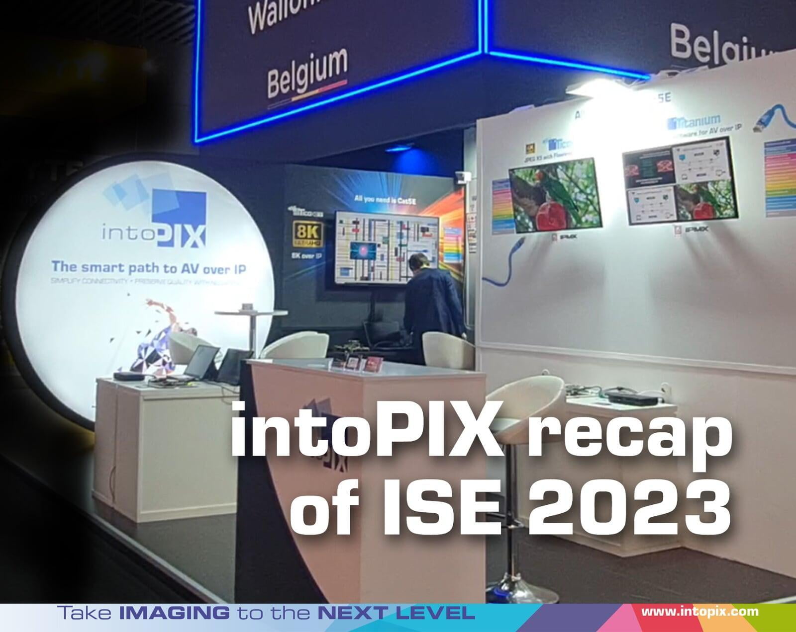 ISE 2023에서 소개된 intoPIX 기술의 획기적인 주요 내용 요약